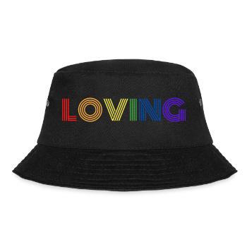 Loving - Bucket Hat - Schwarz - Vorne - Lela (165cm)