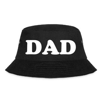 dad father - Bucket Hat - black - Front - Lela (165cm)