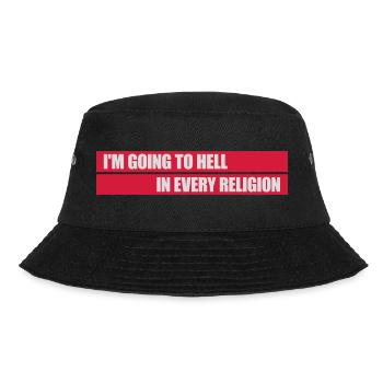 in going to hell - Bucket Hat - black - Front - Lela (165cm)