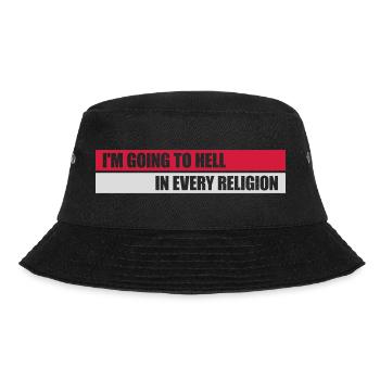 Going to Hell - Bucket Hat - black - Front - Lela (165cm)