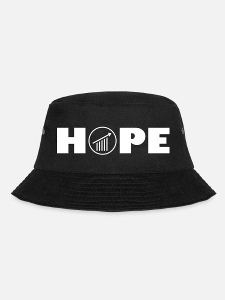 Crypto Bitcoin Trading - Bucket Hat - Schwarz
