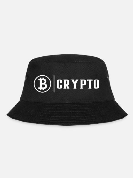 Crypto Bitcoin Trading - Bucket Hat - Schwarz