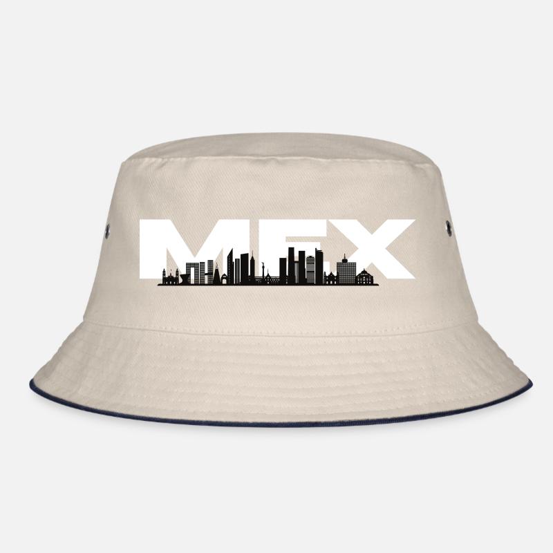 Skyline von Mexiko-Stadt Bucket Hat