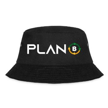 Bitcoin Trading Crypto Aktien - Bucket Hat - Schwarz - Vorne - Lela (165cm)