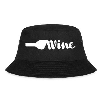 Beer Wine Whiskey Schnapps Alcohol - Bucket Hat - black - Front - Lela (165cm)