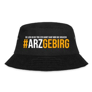 Arzgebirg liebe und treue - Bucket Hat - Schwarz - Vorne - Lela (165cm)