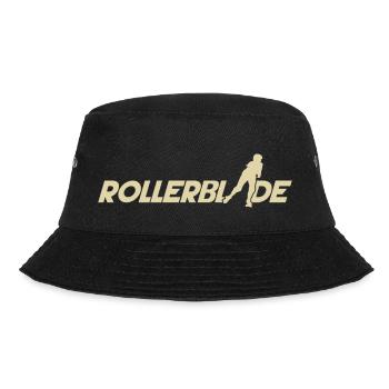 Rollerblade font silhouette light - Bucket Hat - black - Front - Lela (165cm)