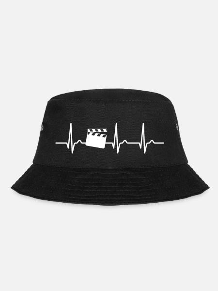 Courbe ECG - courbe cardiaque - réalisateur - lambeau de film - Bob - noir