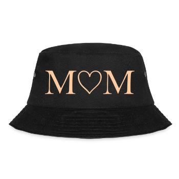 mom - Bucket Hat - Schwarz - Vorne - Lela (165cm)