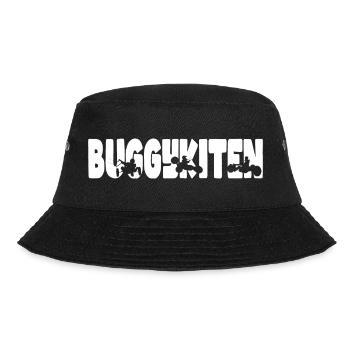 Buggykiten - Bucket Hat - Schwarz - Vorne - Lela (165cm)