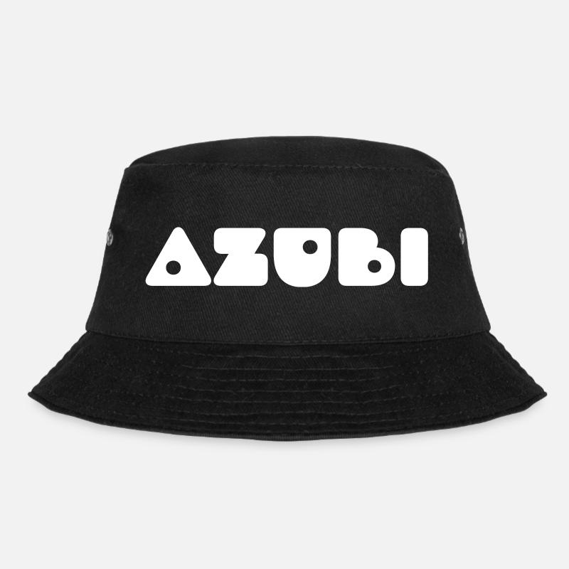 Azubi Tshirt - Bucket Hat - Schwarz