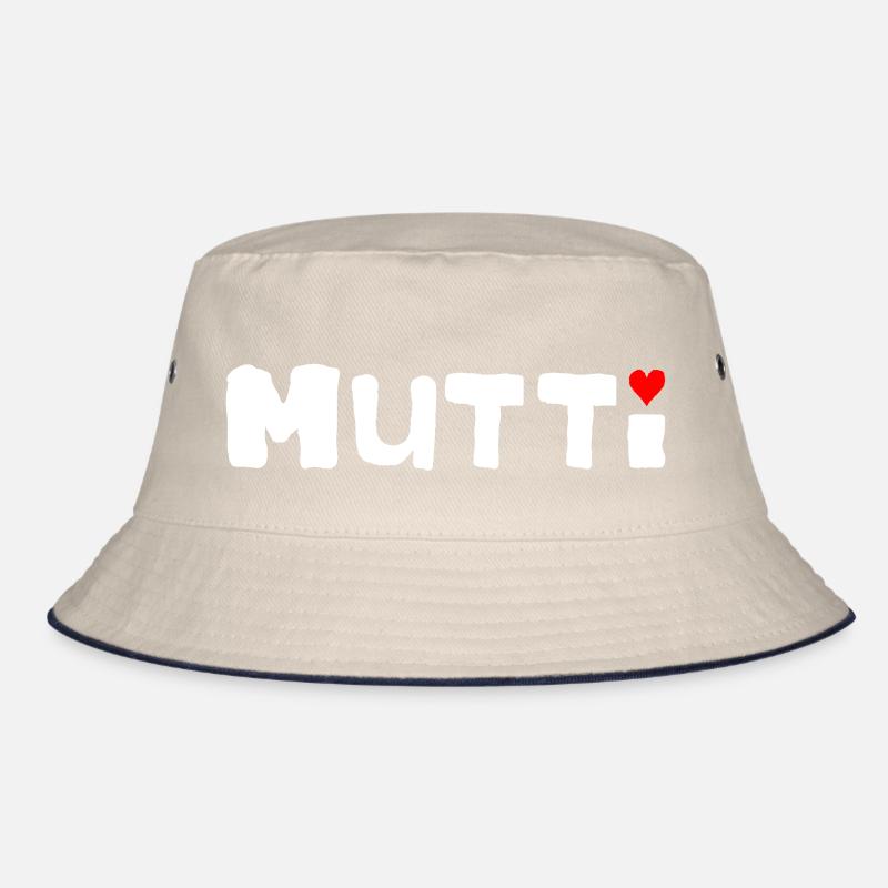 mutti mit herz - Muttertag Bucket Hat