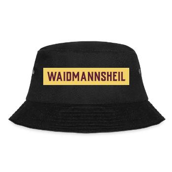 Waidmannsheil No1 - Bucket Hat - Schwarz - Vorne - Lela (165cm)