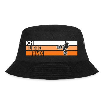 Fahrrad BMX - Bucket Hat - Schwarz - Vorne - Lela (165cm)