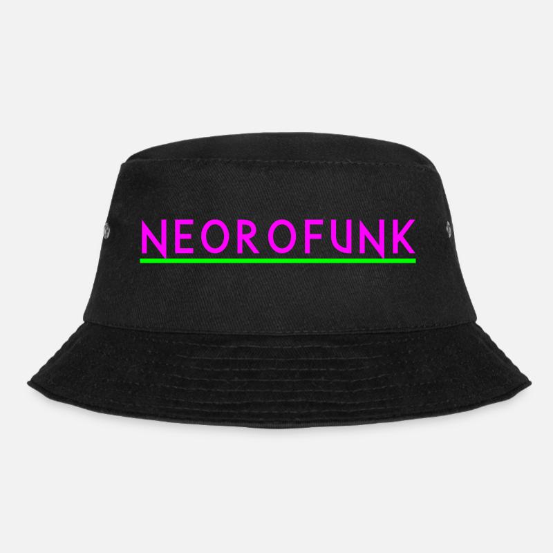 Neorofunk Rave - Bucket Hat - Schwarz