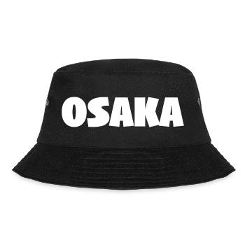 OSAKA WHITE - Bucket Hat - black - Front - Lela (165cm)