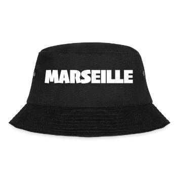 MARSEILLE WHITE - Bucket Hat - black - Front - Lela (165cm)
