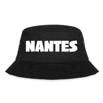 NANTES WHITE - Bucket Hat - black - Front - Lela (165cm)