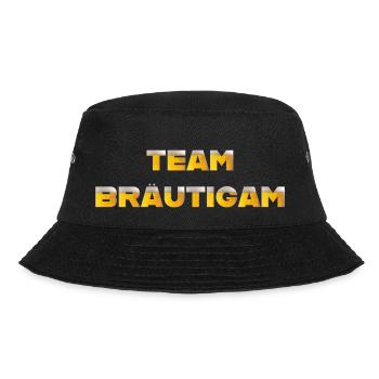 Team Bräutigam - Bucket Hat - Schwarz - Vorne - Lela (165cm)