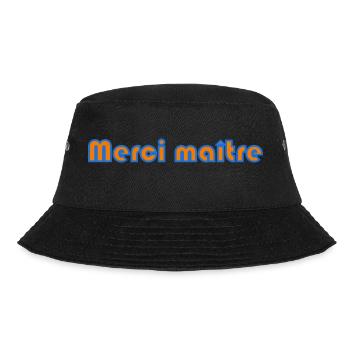 MAÎTRE. MERCI. MERCI MAÎTRE. MAITRE. CADEAU MAÎTRE - Bob - noir - Devant - Lela (165cm)