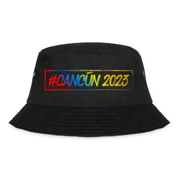 Cancun 2023 - Bucket Hat - Schwarz - Vorne - Lela (165cm)