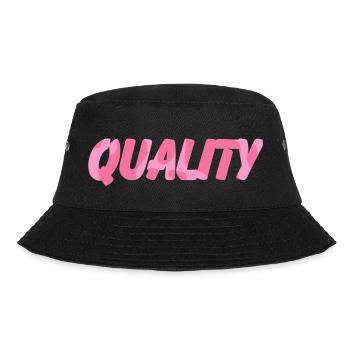 Quality pink - Bucket Hat - black - Front - Lela (165cm)