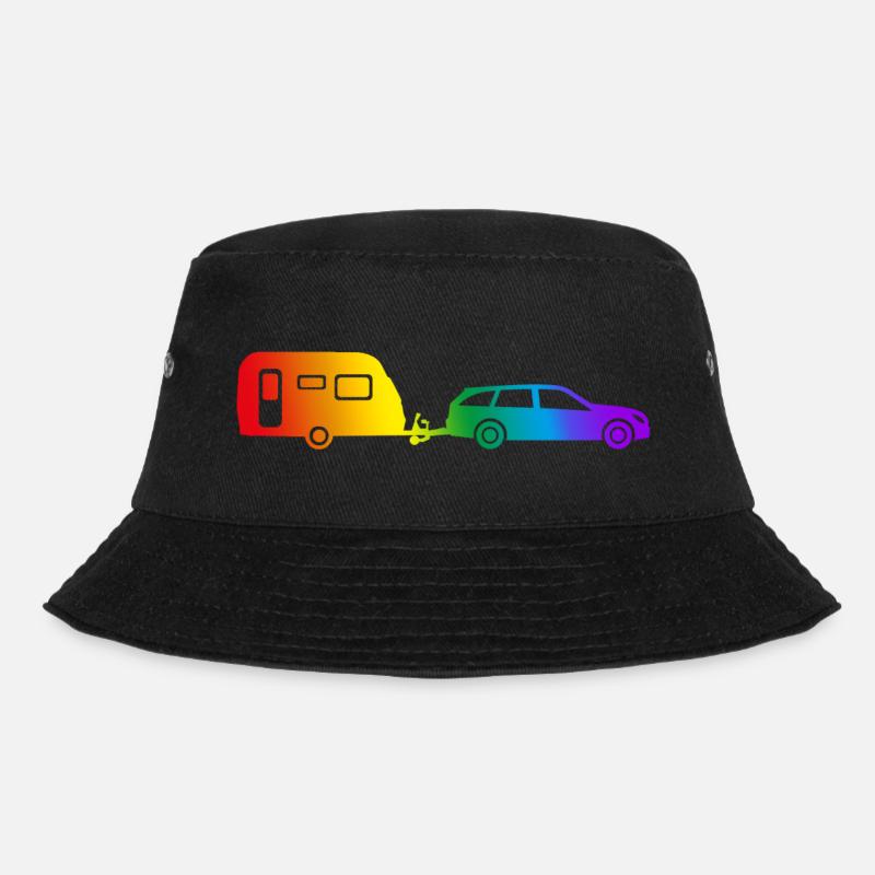 Gespann pride - Bucket Hat - Schwarz