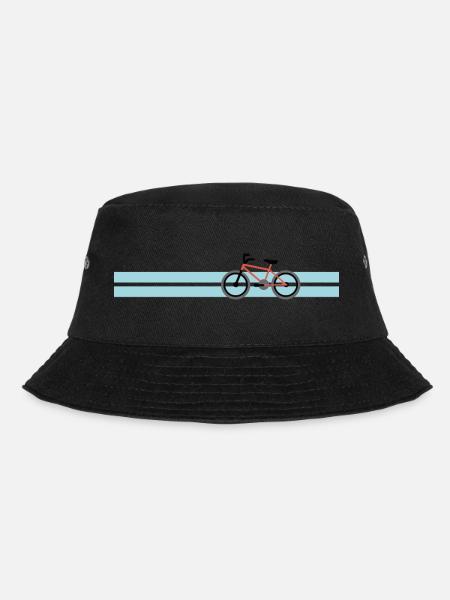 Fahrrad - Bucket Hat - Schwarz