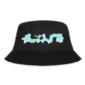 Muster 2 - Bucket Hat - Schwarz - Vorne - Lela (165cm)