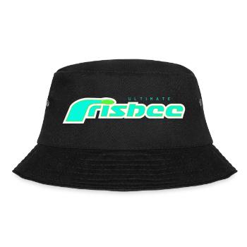 ultimate frisbee türkis - Bucket Hat - Schwarz - Vorne - Lela (165cm)