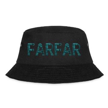 Opa Schwedisch Opa Schweden Papa Geburtstag Großvater - Bucket Hat - Schwarz - Vorne - Lela (165cm)