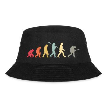 Human Evolution Guitar Band Retro Vintage - Bob - noir - Devant - Lela (165cm)
