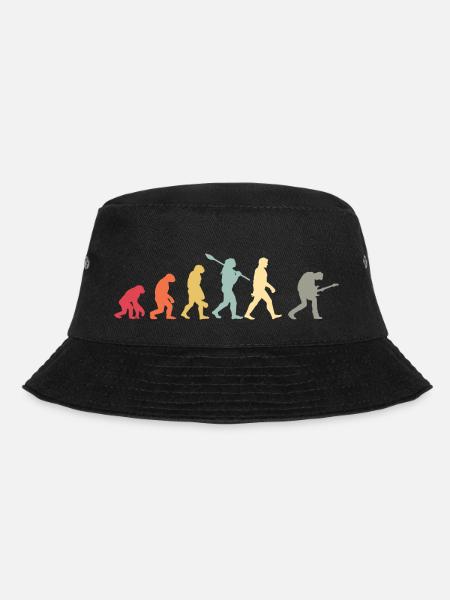 Human Evolution Guitar Band Retro Vintage - Bob - noir
