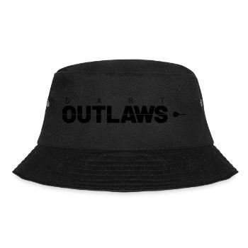 dart outlaws - Bucket Hat - Schwarz - Vorne - Lela (165cm)