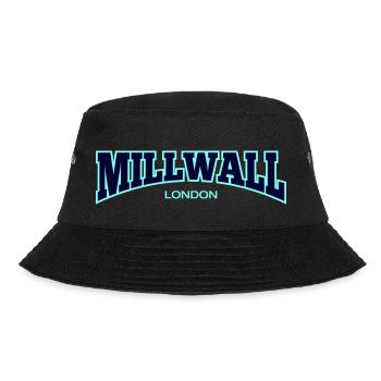 MILLWALL - Bucket Hat - Schwarz - Vorne - Lela (165cm)