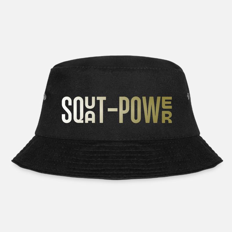 Squat Power 26 - Bucket Hat - black