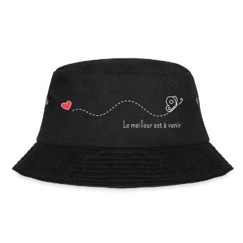 Le meilleur est à venir - Bob - noir - Devant - Lela (165cm)