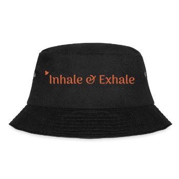inhale & exhale - Bucket Hat - Schwarz - Vorne - Lela (165cm)
