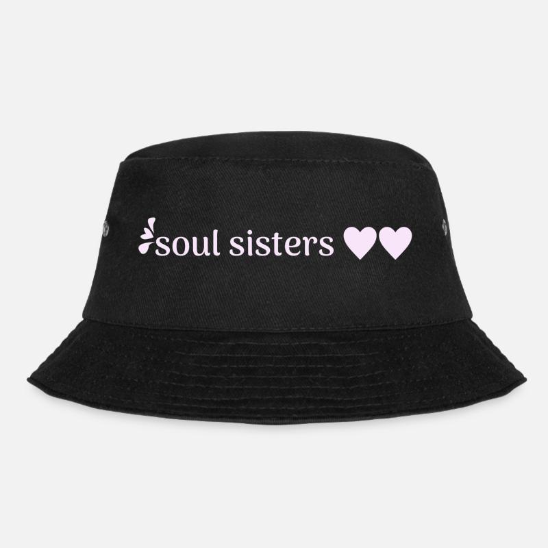 freunde - Bucket Hat - Schwarz