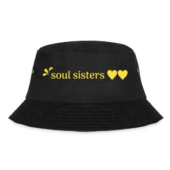 Friends- Soul Sisters - Bucket Hat - black - Front - Lela (165cm)