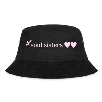 Friends - Soul Sisters - Bucket Hat - black - Front - Lela (165cm)