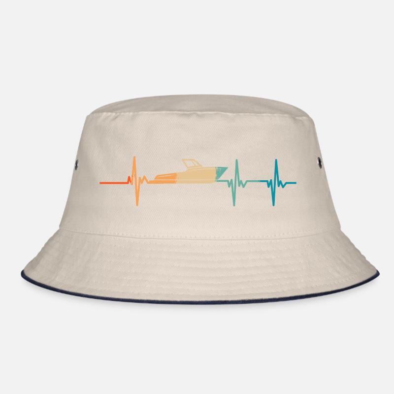 Herzschlagboot Bucket Hat