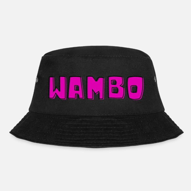 Wambo - Bucket Hat - black