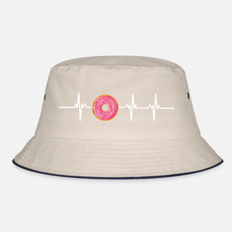 Heartbeat Donuts Bucket Hat
