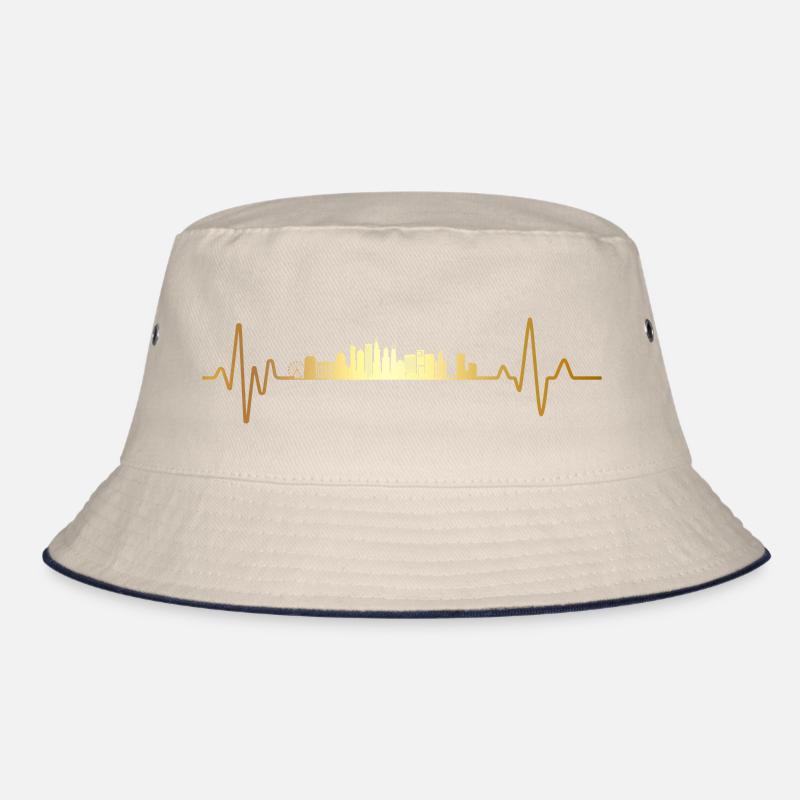 Chicago Heartbeat Bucket Hat