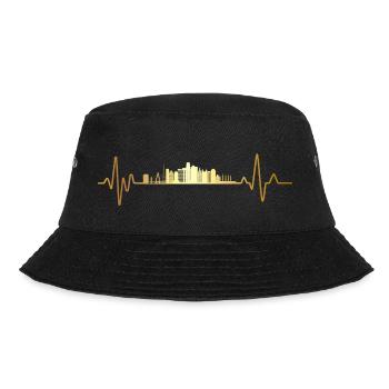 Kansas heartbeat - Bucket Hat - black - Front - Lela (165cm)