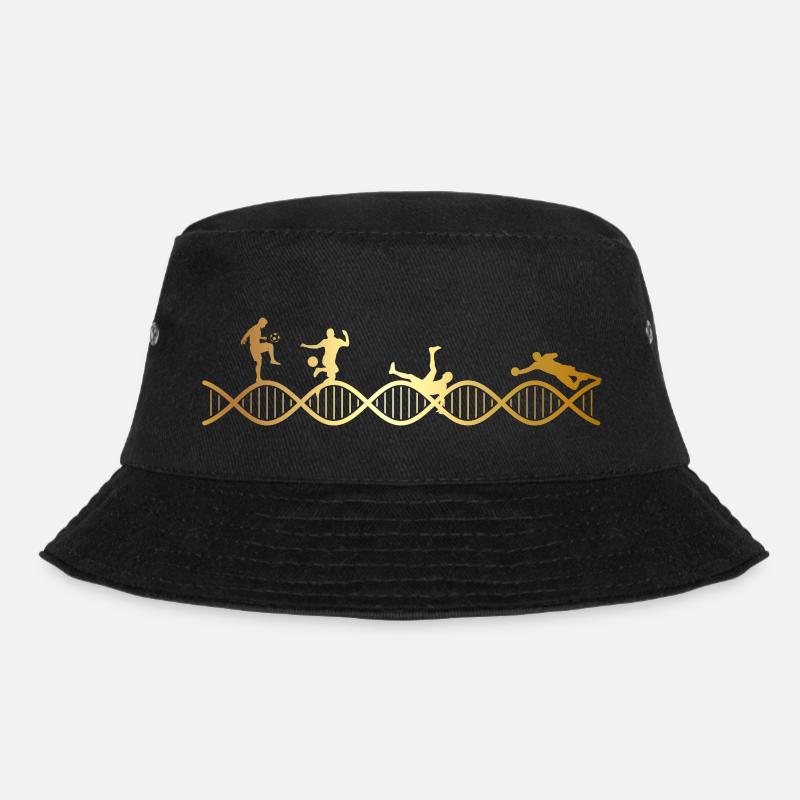 Fußball liegt in meiner DNA - Bucket Hat - Schwarz
