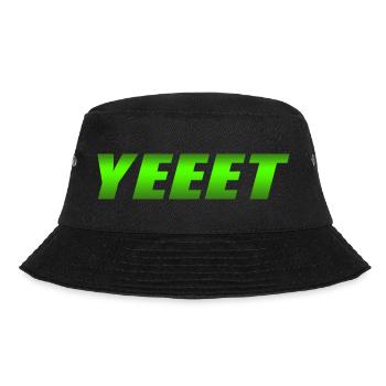 Yeeet - Bucket Hat - black - Front - Lela (165cm)