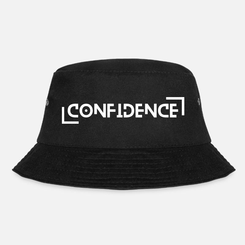 Confidence - Bucket Hat - Schwarz