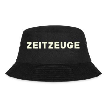 Zeitzeuge - Bucket Hat - Schwarz - Vorne - Lela (165cm)